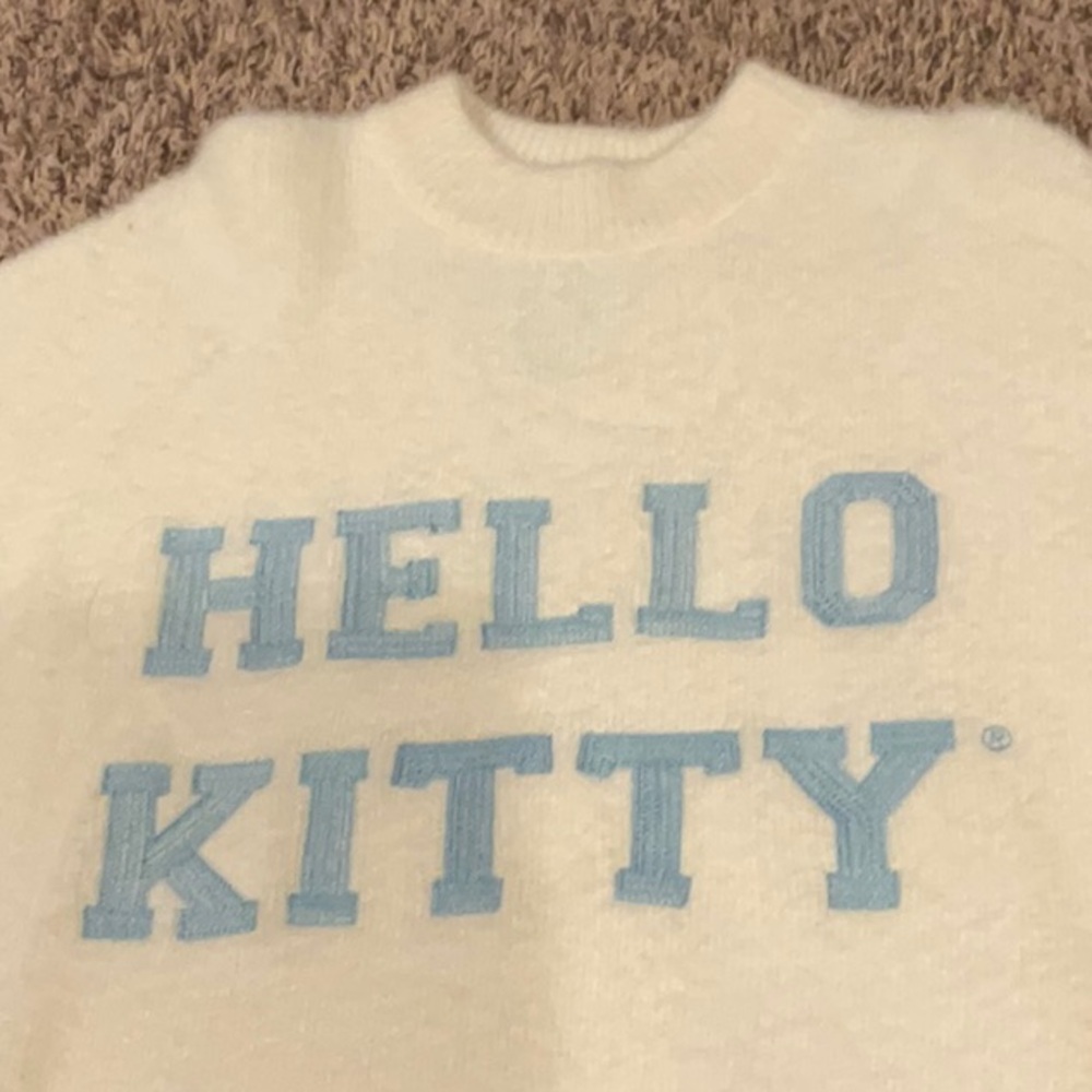 Hello Kitty Cream Sweater Brand New